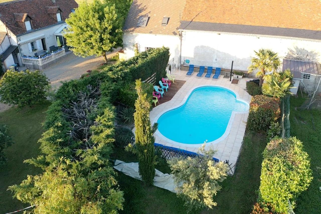 Chambres d hôtes de la Mauguinière Neuillé-le-Lierre Exterior foto